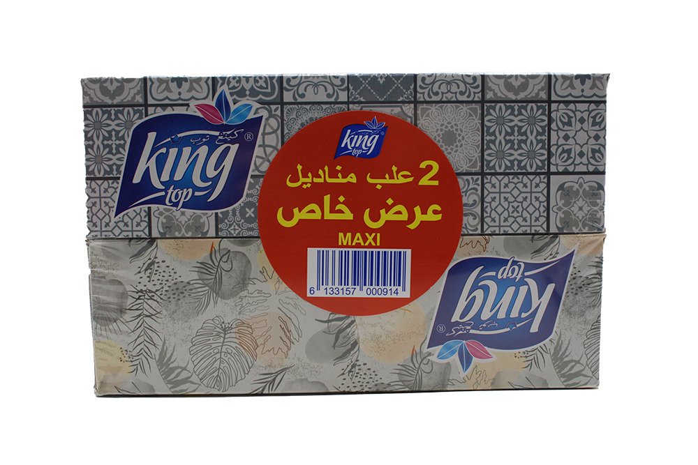 PACK KING 2BTE MOUCHOIR MAXI