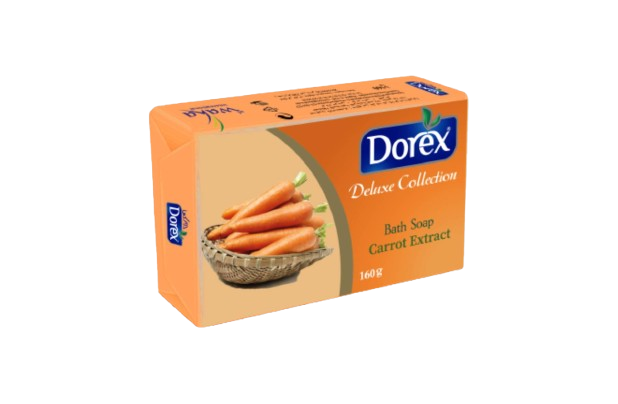 DOREX SAVON BAIN 160GR CARROTE