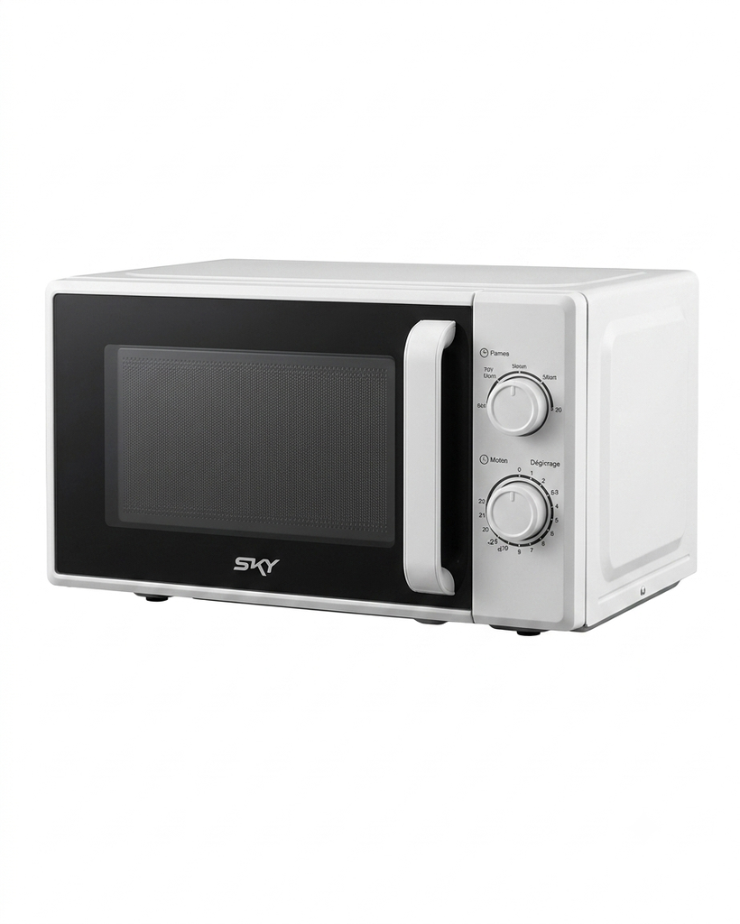 Four micro-ondes sky 20L blanc