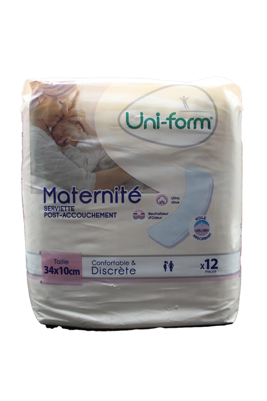 UNIFORM SERV POST ACCOUCHE 12P