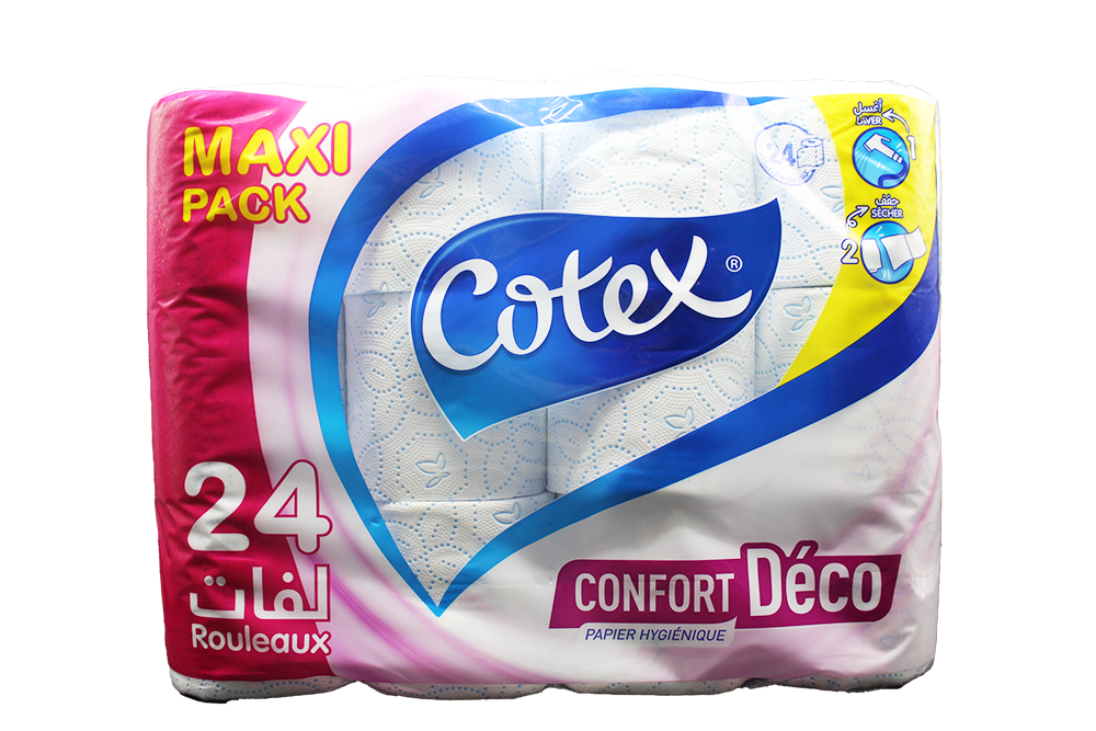 COTEX PH CONFORT DECO  24R