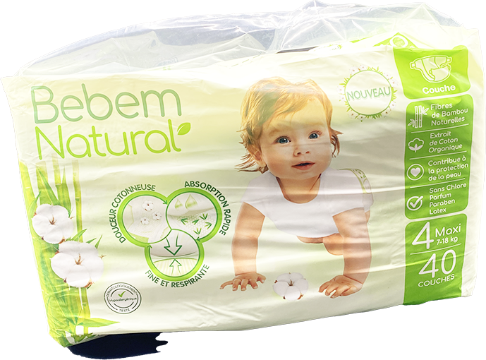 BEBEM NAT TECH MAXI 40PCS