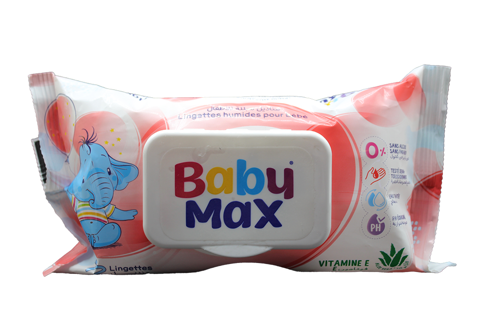 BABY MAX LINGETTES HAPPY 72P