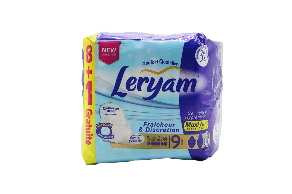 LERYAM MAXI NUIT POCKET 9P