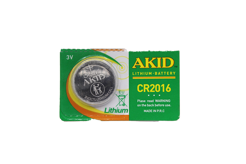AKID PILE CR2016 LITHIUM