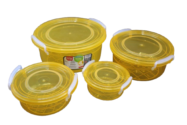 4BOITES 300ML 600ML1.2L 2.1L