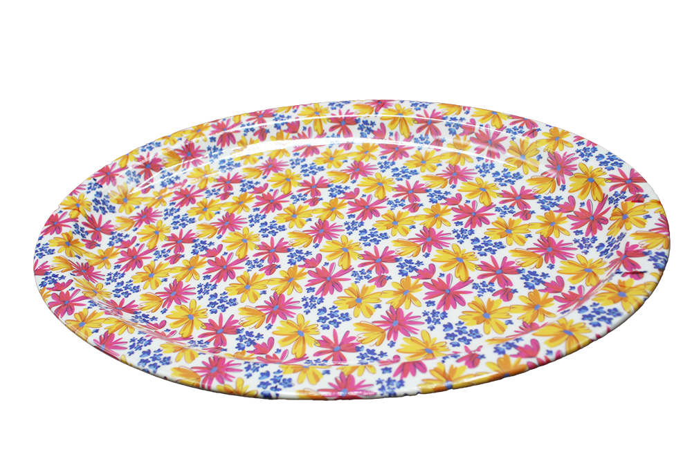 ASSIETTE OVALE ANDALOUS GMRMT