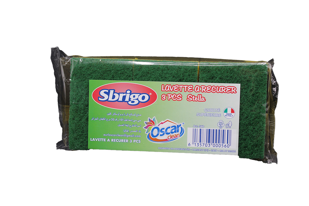 EPONGE A RECURER STELLA 3PCS