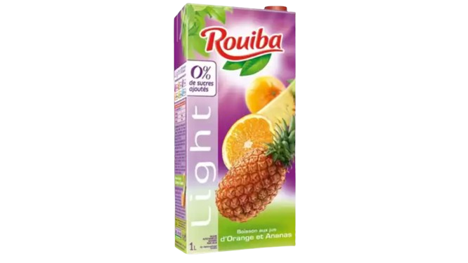 ROUIBA light boisson au jus d'orange 1L