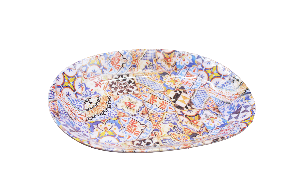 ASSIETTE ONDULE VIETNAM GM