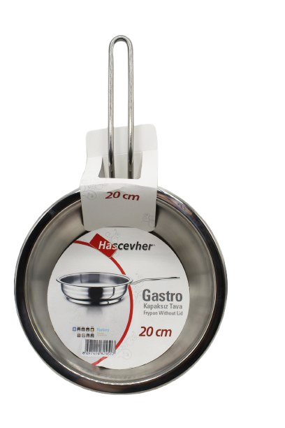 POELE 20X6 INOX