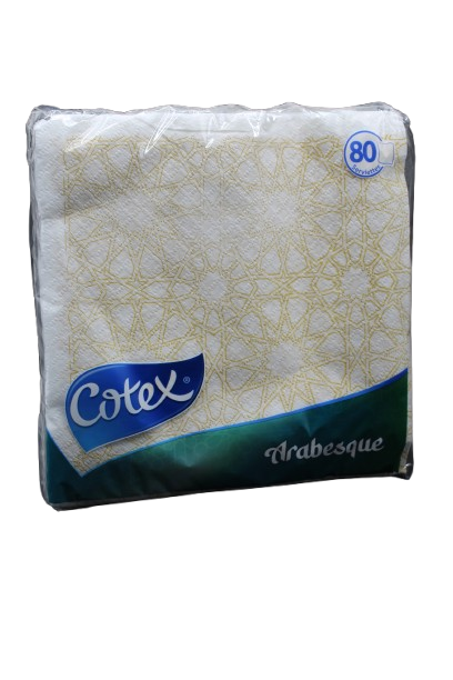 COTEX SERV TABLE ARABESQUE 80