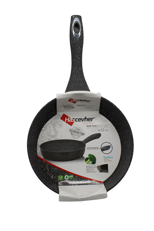 HASCEVHER 22X5.5 CM GRANIT PAN