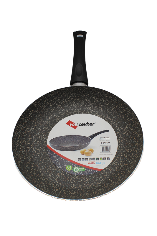 HASCECVHER GRANITE 26CM FRYPAN