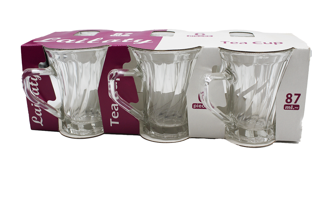 VERRE A THE 87ML 6PCS