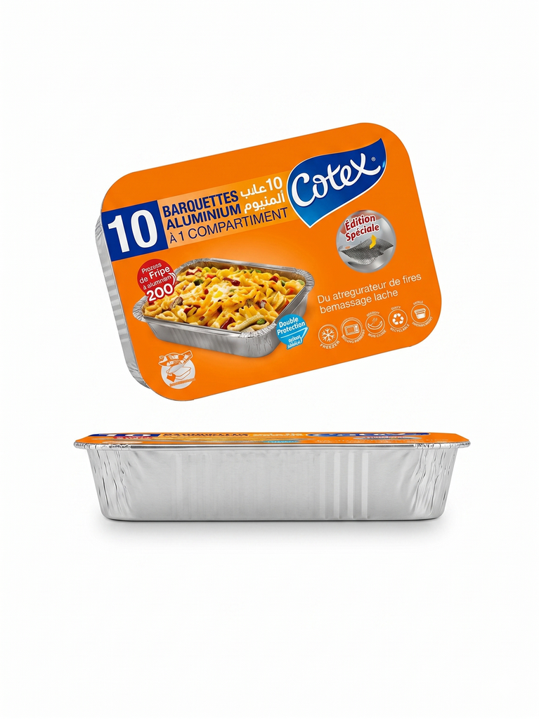 COTEX BARQ ALU 650CL 1C 10P