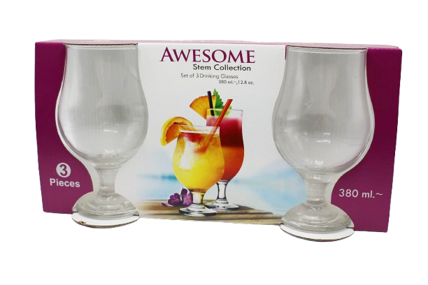 3COUPE A GLASSE 380ML ST 106