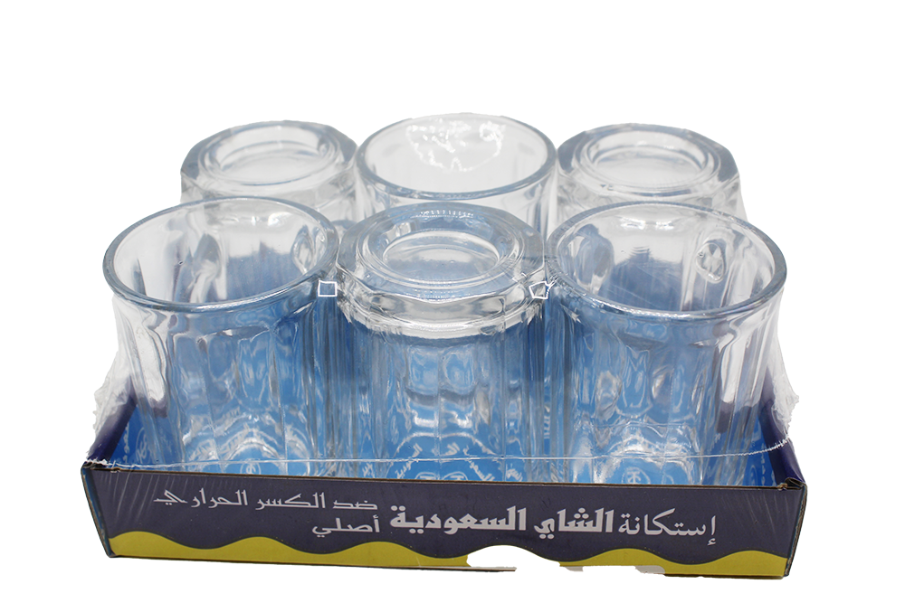 6VERRE A THE DOMINO 90ML