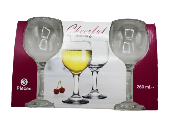 VERRE A PIED CHEERFUL 260ML