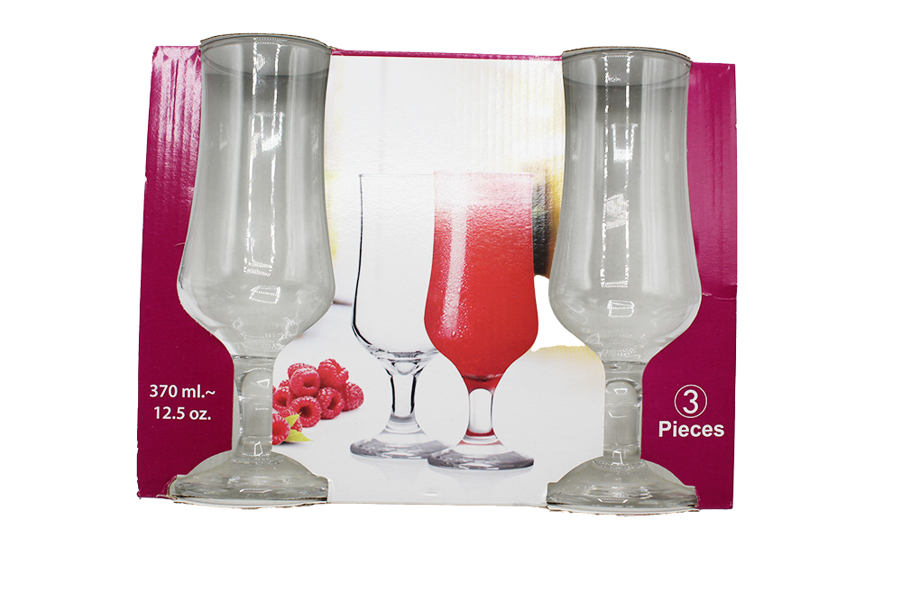 VERRE A JUS 370ML 3PCS