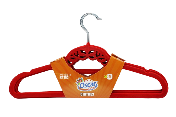 CINTRE VELOUR 5PCS CT182