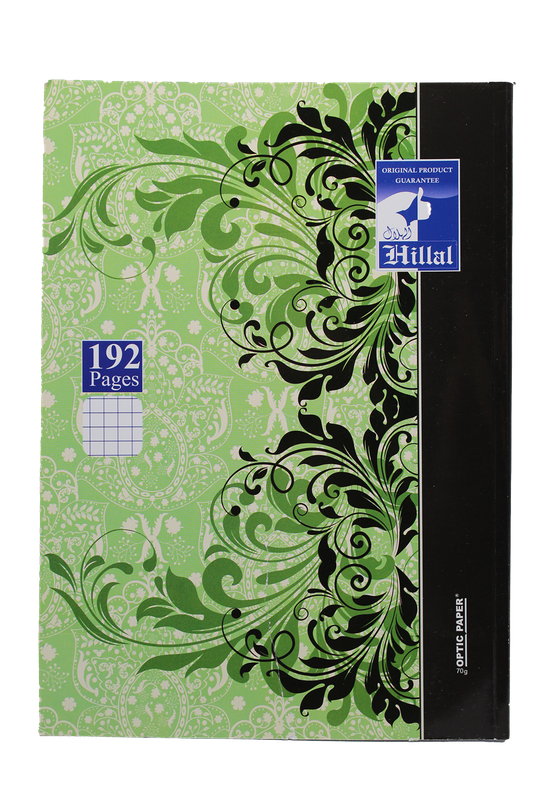 CAHIER 192 PAGES C/C 55 A4 70G