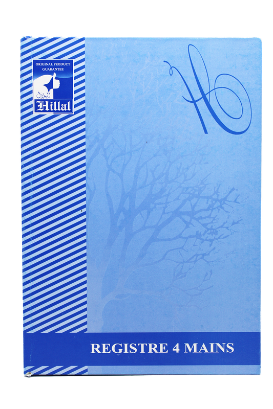 REGISTRE  4 Mains 70GR