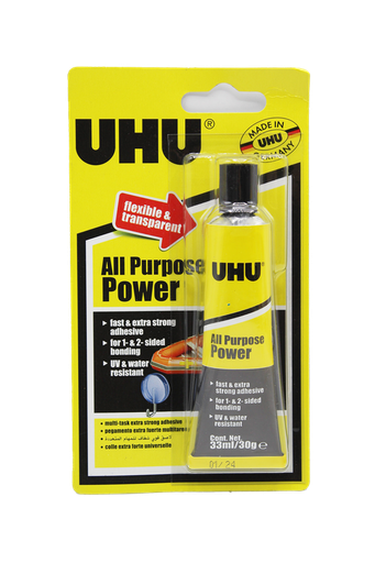 [30000579] COLLE UHU 37655 POWER TRANSPAR