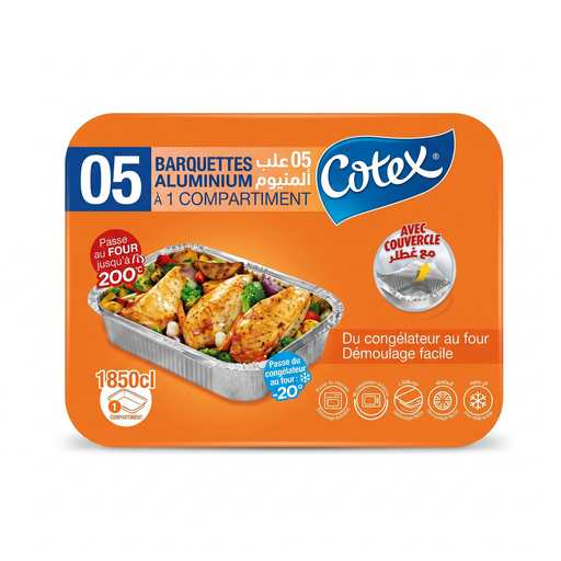 [DZ-14304] COTEX BARQ ALU 1850CL 1C 5PCS