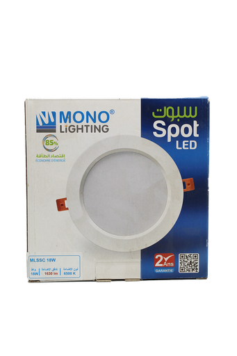 [DZ-01628] MONO SPOT SLIM WHITE 18W 6500K