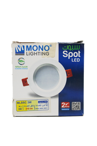 [DZ-01630] MONO SPOT SLIM COLOR 3W