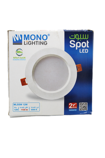 [DZ-01636] MONO SPOT SLIM WHITE 12W 6500K