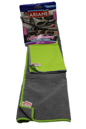 [35001221] CHIFFONS MICROFIBRE ARIANE  AUTO INTERIEURE + EXTERIEURE