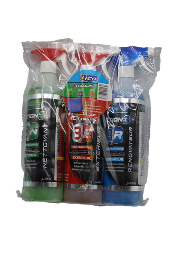 [DZ-01680] PACK LICO 3ACTION+CHIFFON