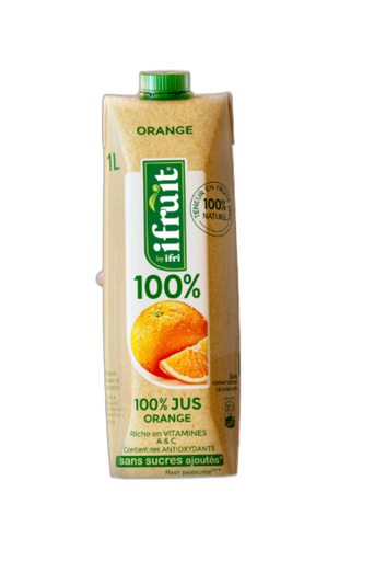 [10001829] JUS IFRUIT ORANGE 100PC 1L TPK