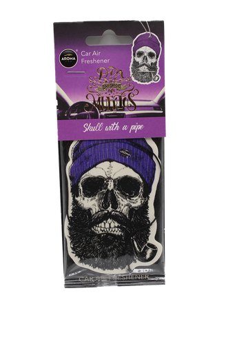 [DZ-02118] AROMA CAR SKULL WITH PIPE