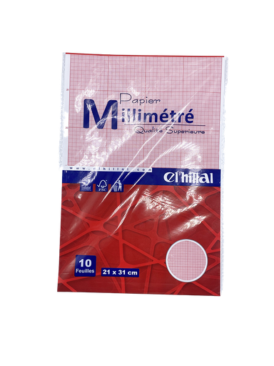 [32010641] PAPIER MILIMETRE HILLAL