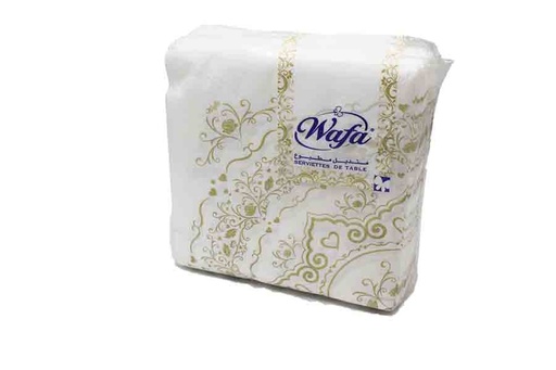 [10972] WAFA SERV TABLE40X40 2PLIS 50P