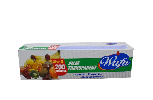 [10989] FILM TRANSPARENT WAFA 200M