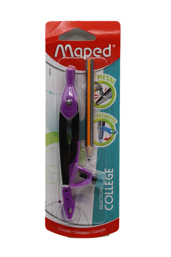 [77436] COMPAS BAGUE METAL OPEN MAPED