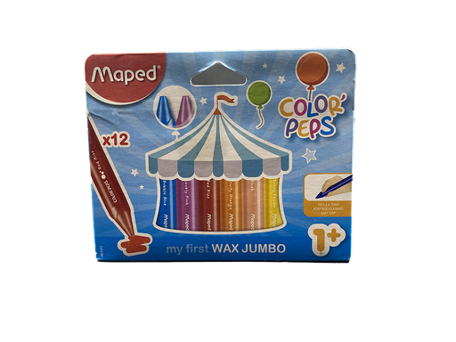 [100536] CRAYON CIRECOLOR PEPS MAXI X12