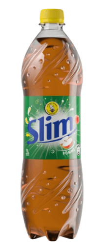 [10001078] SLIM BOIS GAZ POM VERT PET 2L