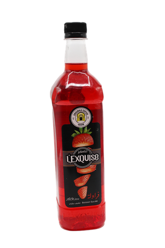 [10001493] SIROP LEXQUISE FRAISE 90CL