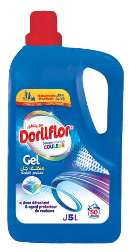 [11002597] DORILFLOR LIQ LINGE COULEUR 5L
