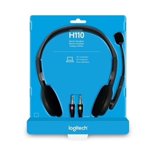 [DZ-37666] Casque Logitech Stereo Headset H110
