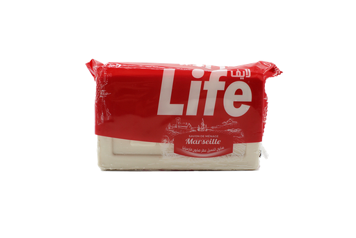 [11003134] LIFE SAVON MARSEILE BLANC 300G