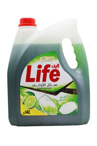 [11003325] LIFE LIQ VAISS CITRON VERT 4L