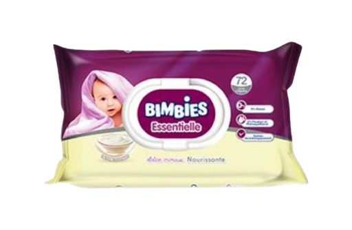 [12001744] BIMBIES LINGETTE BEBE LAIT NET