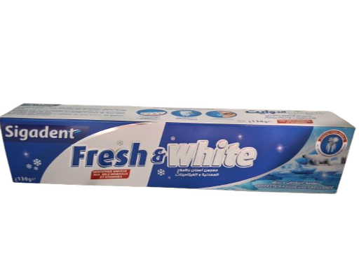 [12009003] SIGA DENT FRESH&WHIT BLEU 130G