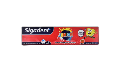 [12009018] SIGA DENT JUNOIR FRAISE 50GRS